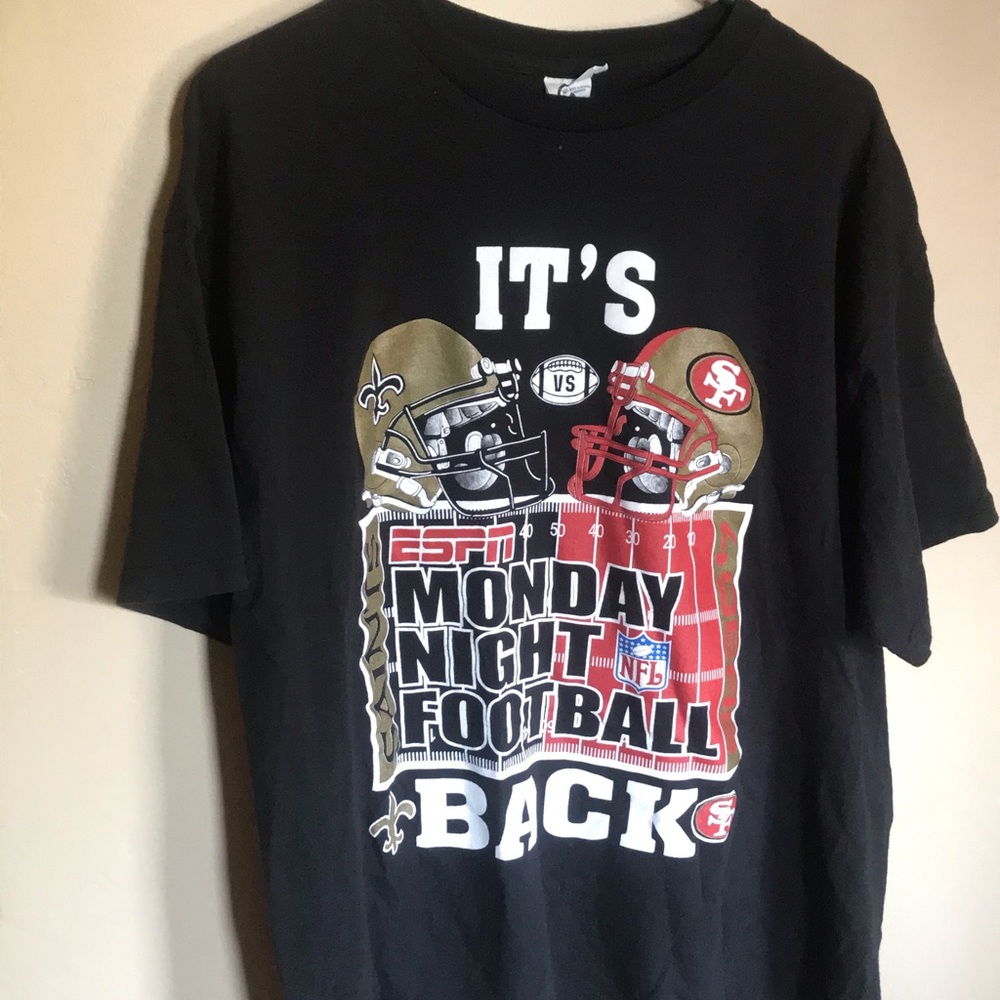 2010 saints vs. 49ers tee
